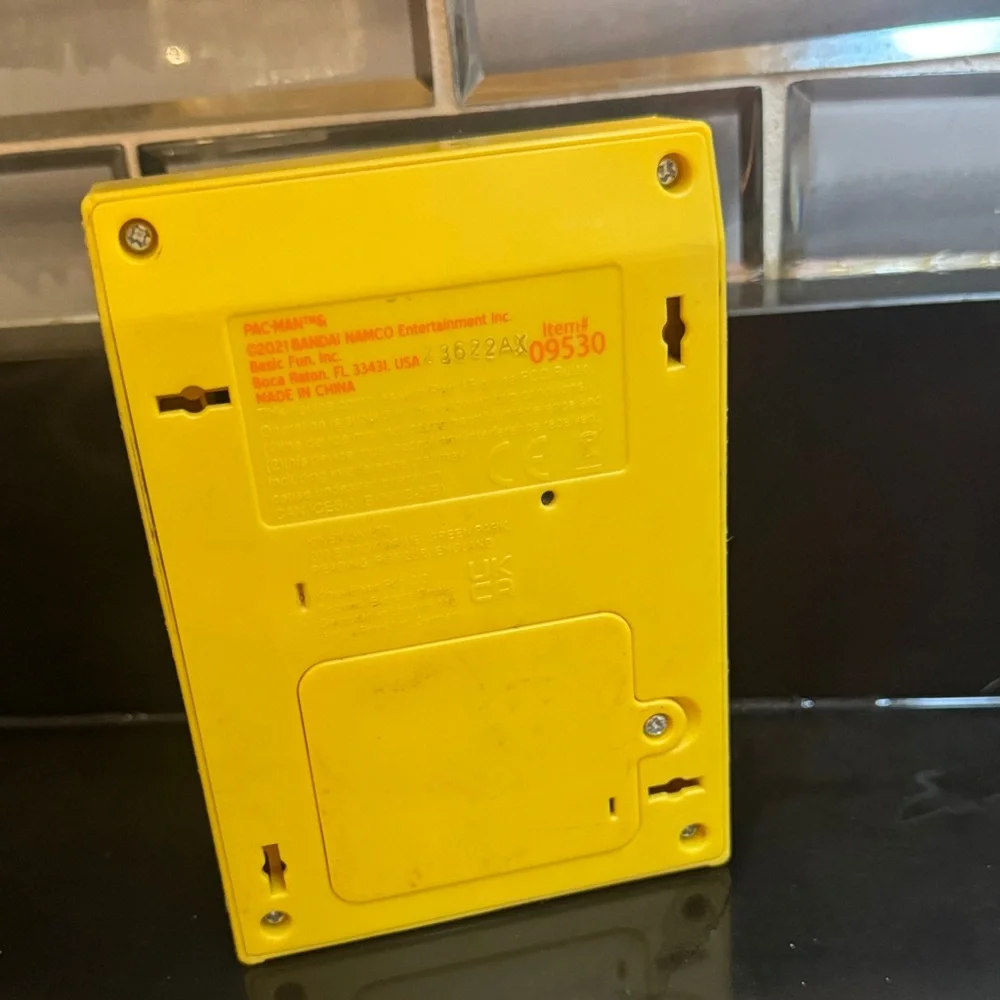 Pac man Retro Mini Arcade Game - Yellow